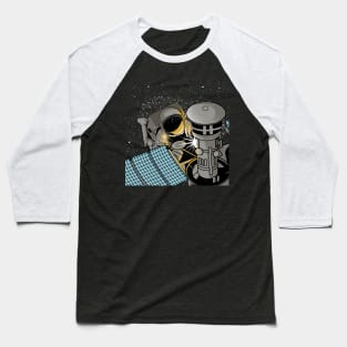 Astronaut Welder Baseball T-Shirt